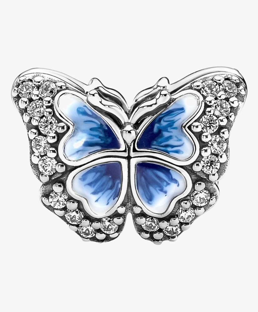 Pandora Bedel Blauwe Vlinder
