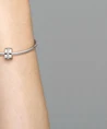 Pandora Clip Bedel Clear Sparkling Row