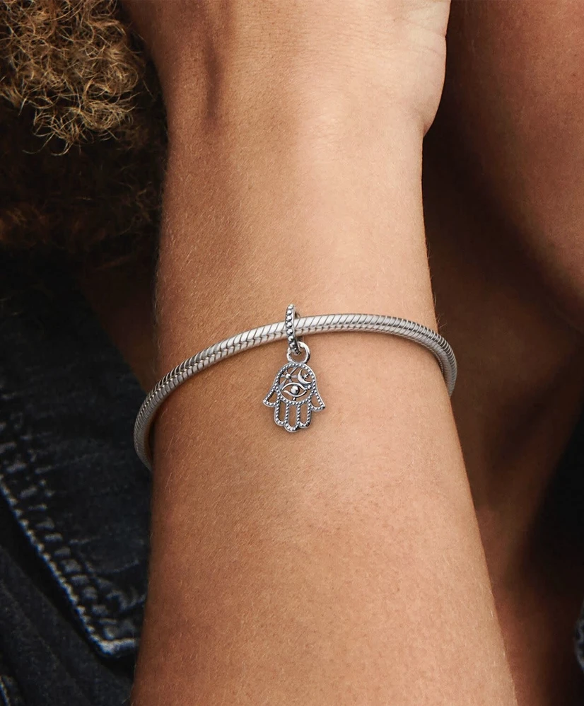 Pandora Dangle Charm Protective Hamsa Hand