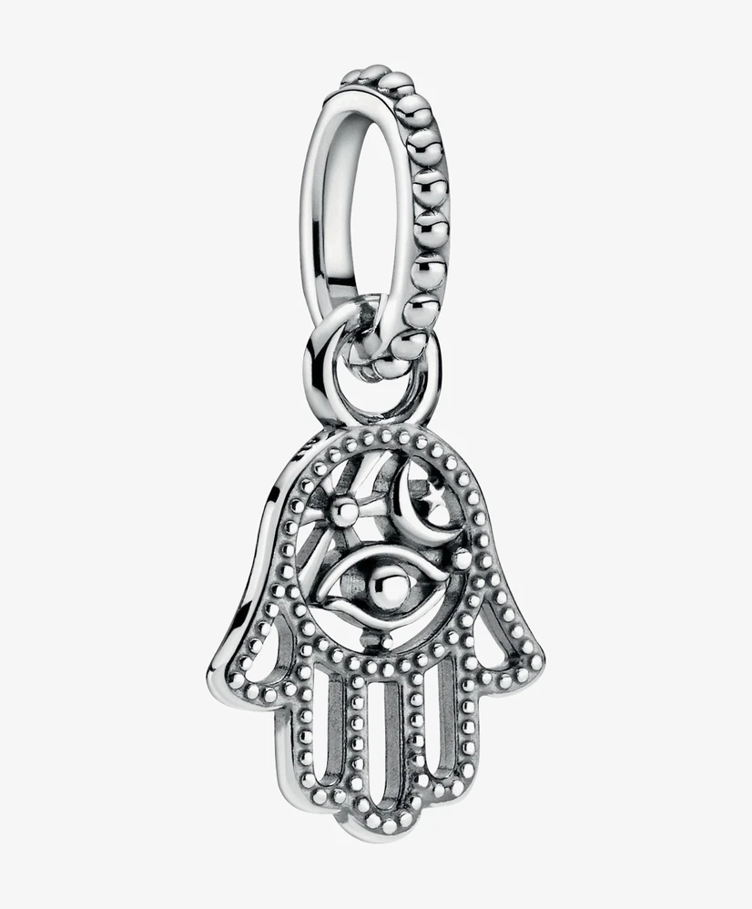 Pandora Dangle Charm Protective Hamsa Hand
