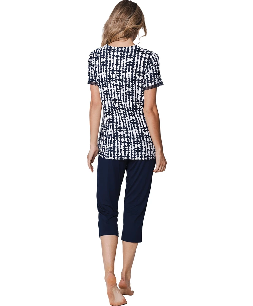 Pastunette Premium Pyjama Indigo Flow