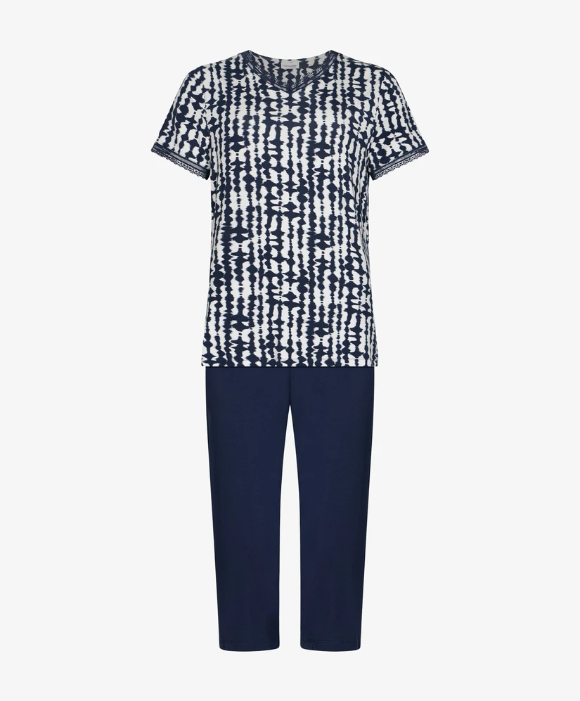 Pastunette Premium Pyjama Indigo Flow