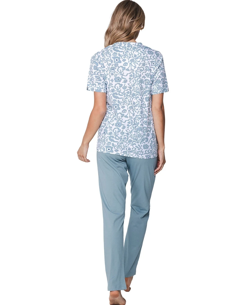 Pastunette Pyjama Stone Blue