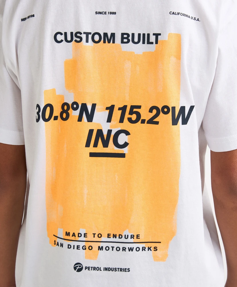 Petrol Industries T-shirt Custom Built