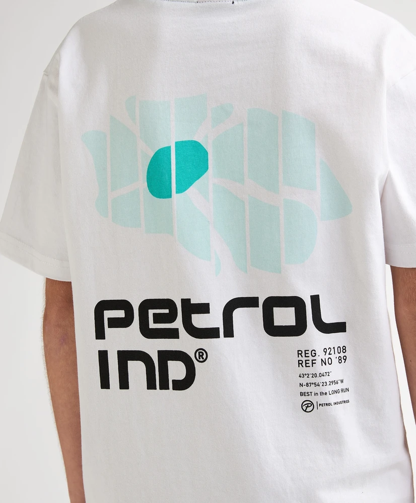 Petrol IndustriesT-shirt Backprint