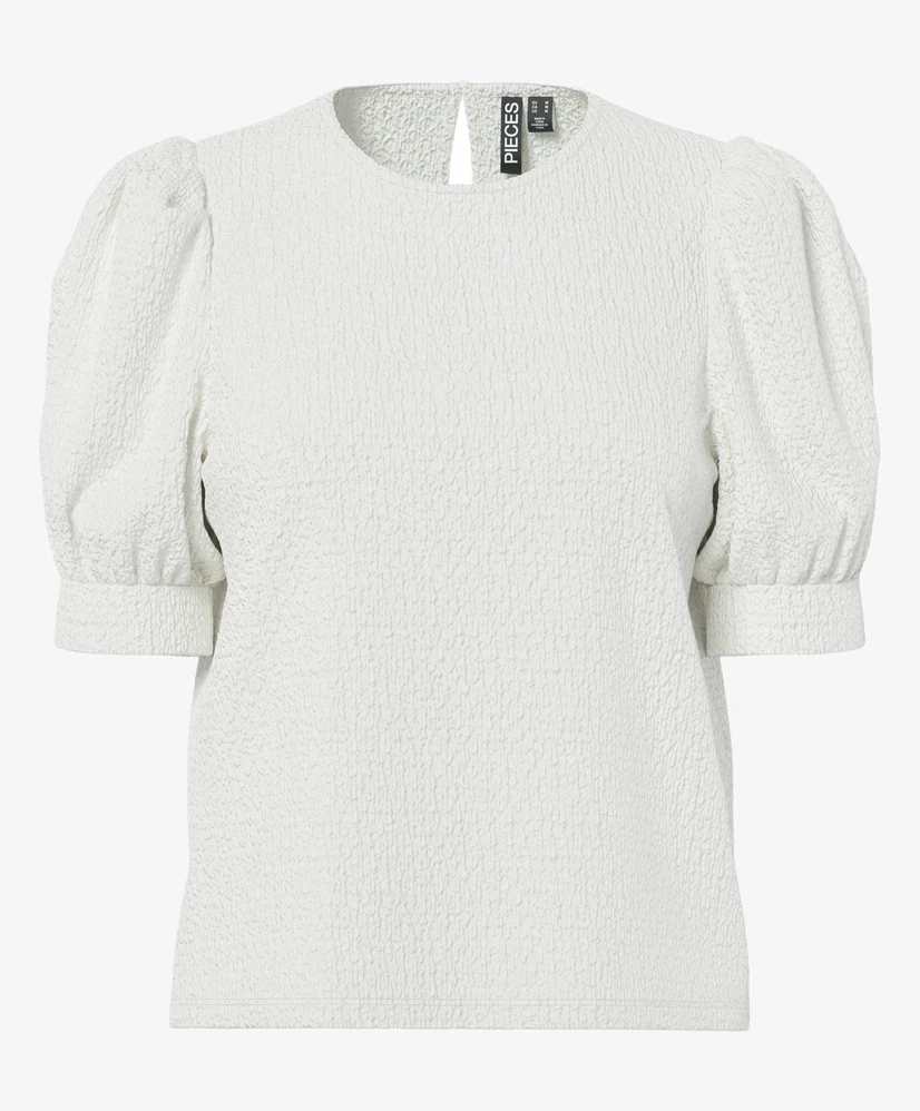 PIECES Blouse LM PCJAMAL 2/4 O-NECK TOP N