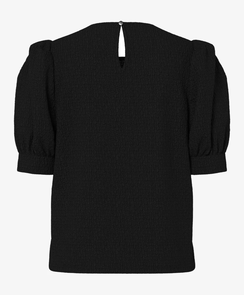 PIECES Blouse LM PCJAMAL 2/4 O-NECK TOP N
