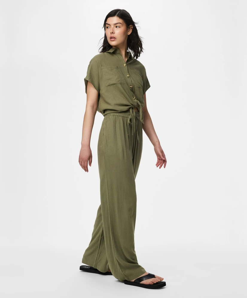 PIECES Broek Wide Leg Pia