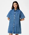 PIECES Mini Jurk Sky