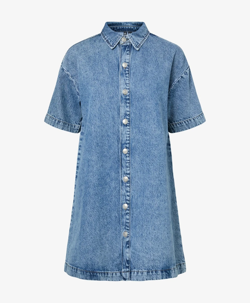 PIECES Mini Jurk Sky