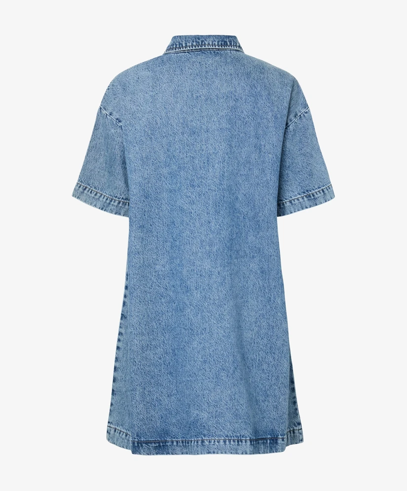 PIECES Mini Jurk Sky