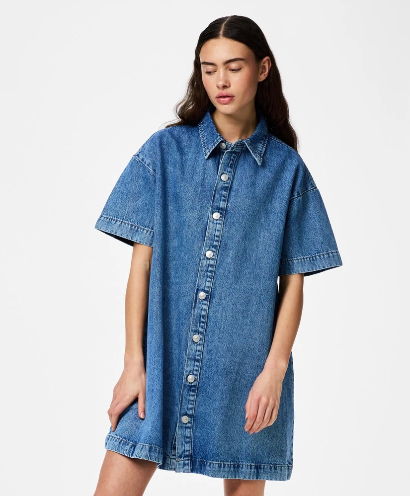 PIECES Mini Jurk Sky