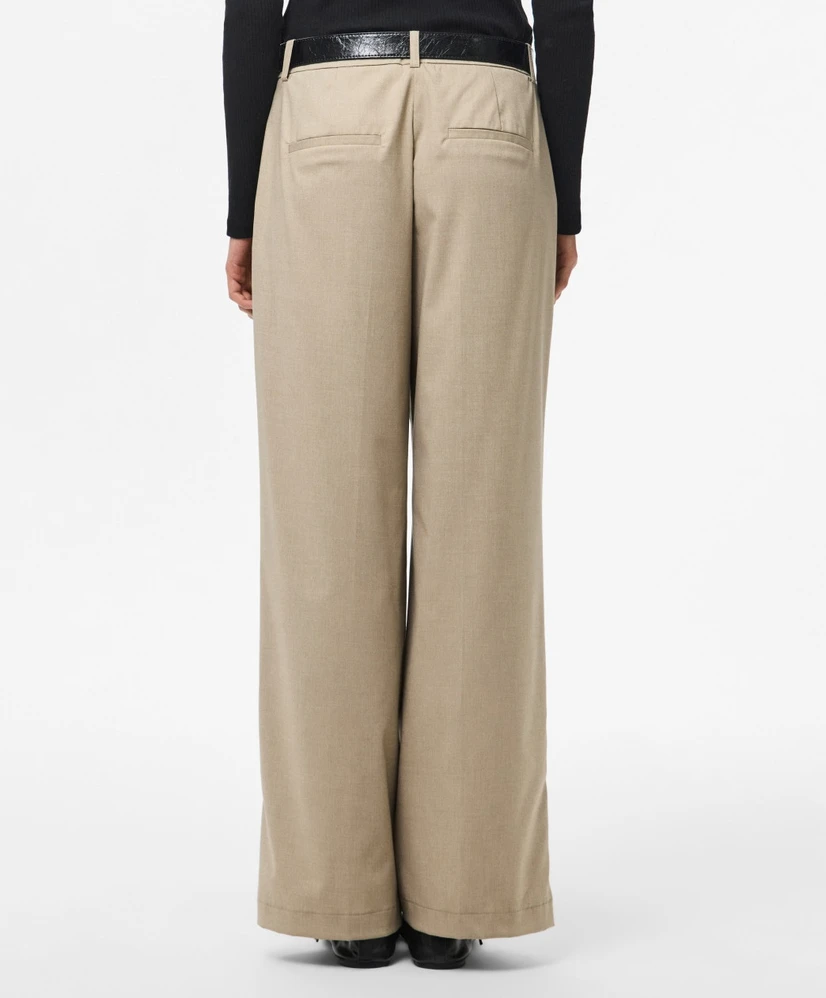 PIECES Pantalon Wide Leg Rosa