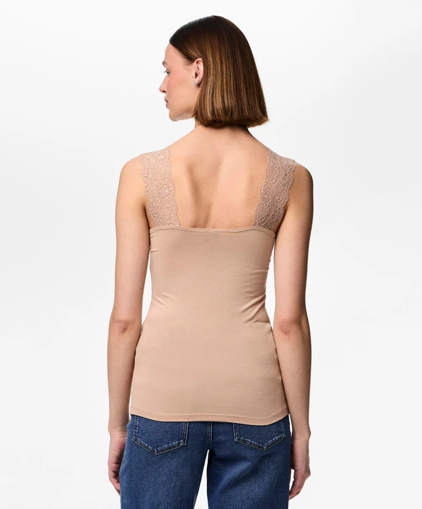PIECES Top Barbera Lace