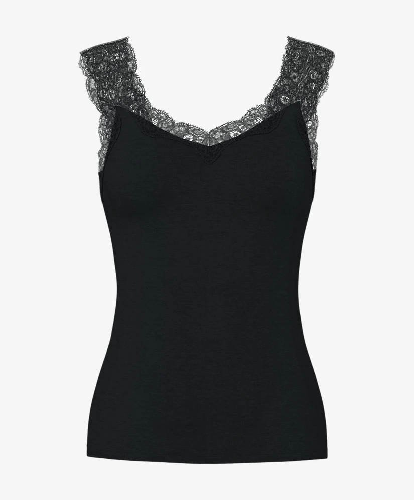 PIECES Top Barbera Lace
