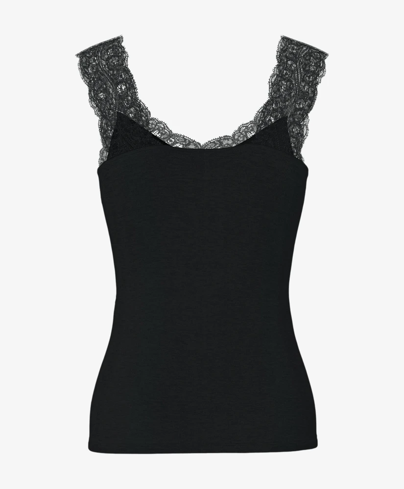 PIECES Top Barbera Lace