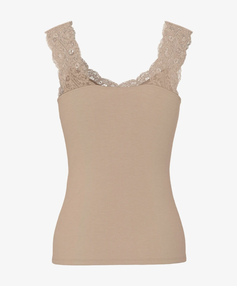 PIECES Top Barbera Lace