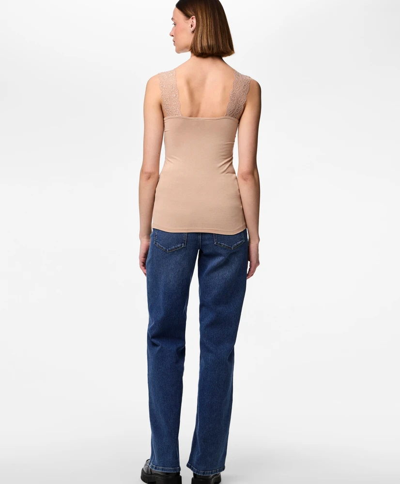 PIECES Top Barbera Lace