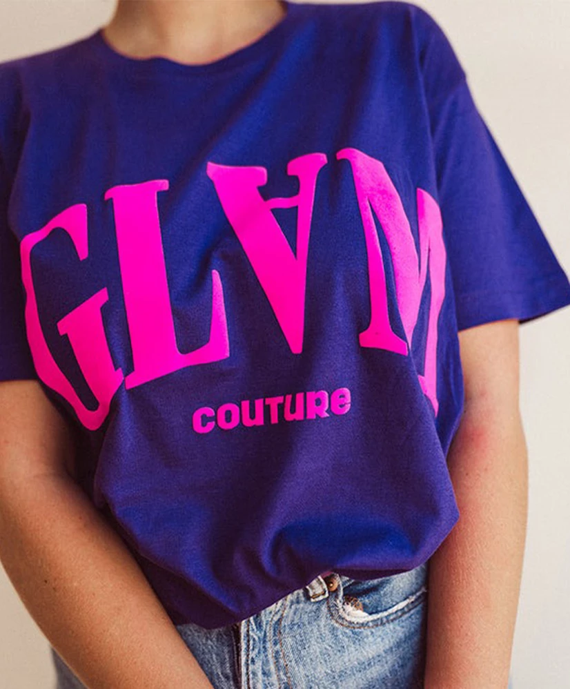 PiNNED by K T-shirt Glam Pink Velvet