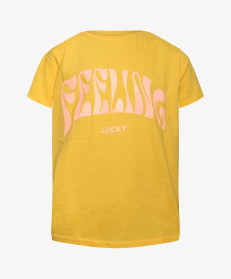 PiNNED Kids T-shirt Feeling Lucky