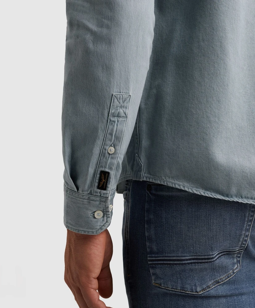PME Legend Overhemd Casual Fit Denim