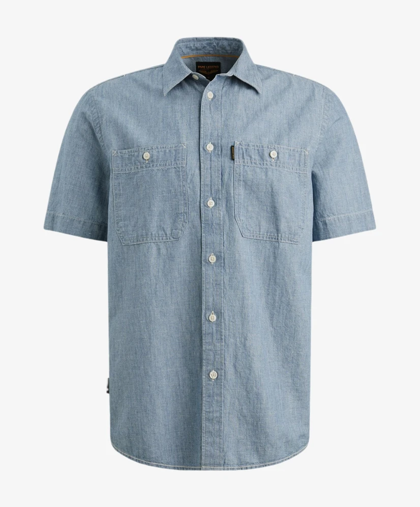 PME Legend Overhemd Denim Look