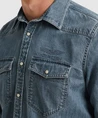 PME Legend Overhemd Denim Regular Fit