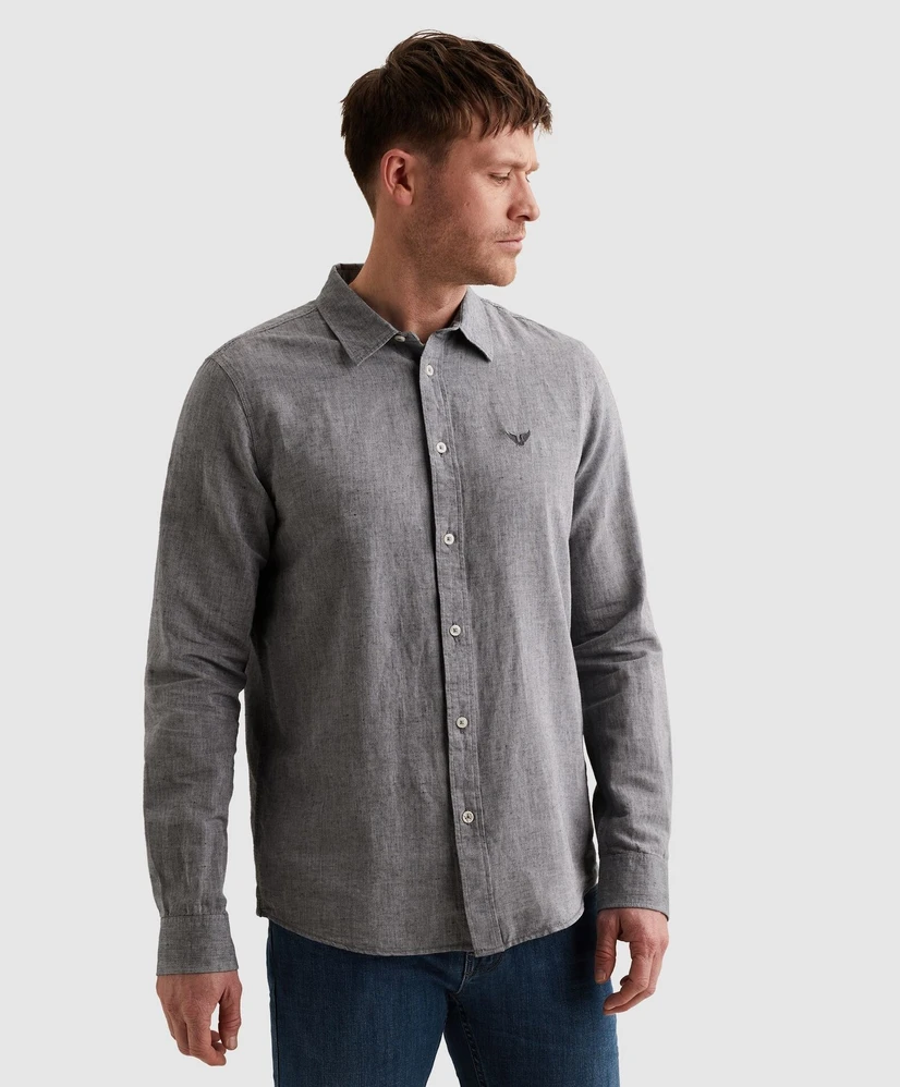 PME Legend Overhemd Effen Regular Fit