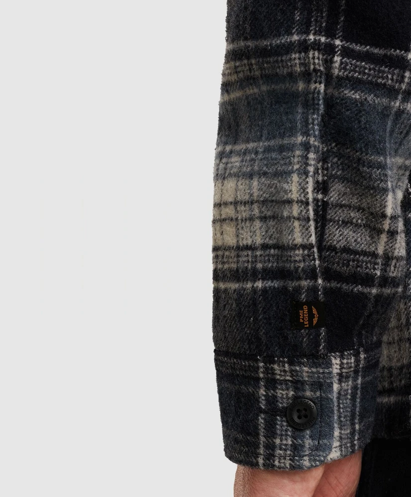 PME Legend Overhemd Geruit Regular Fit