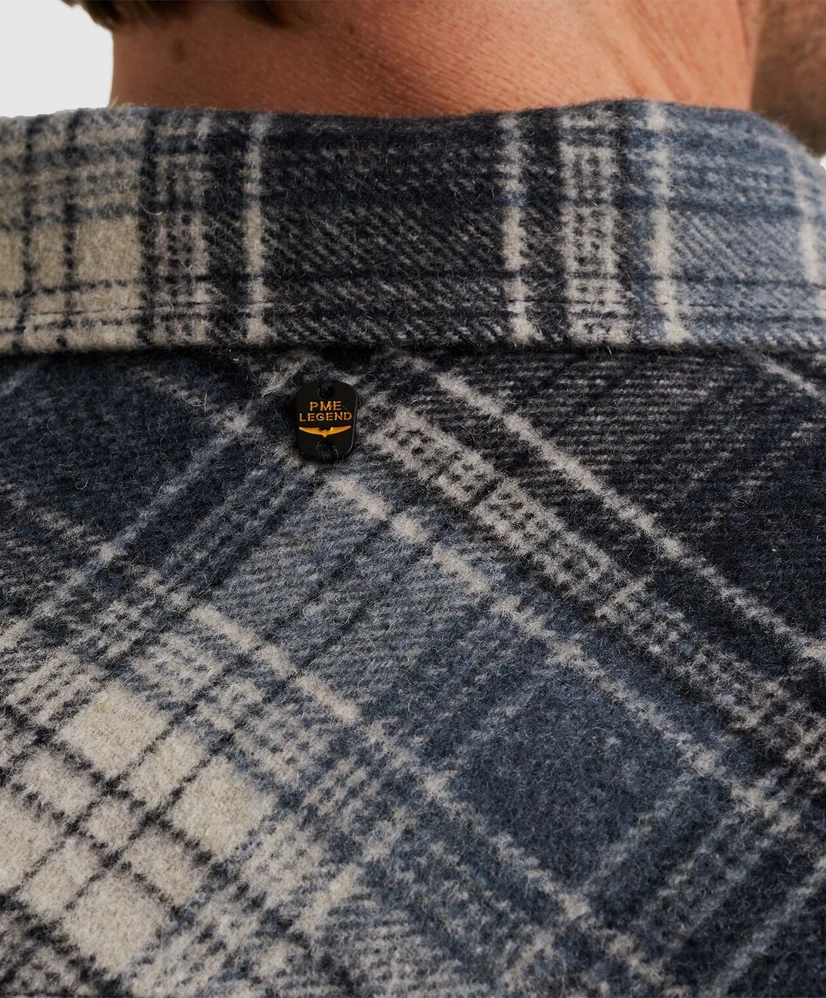 PME Legend Overhemd Geruit Regular Fit