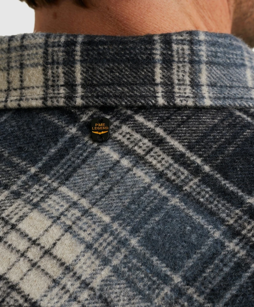 PME Legend Overhemd Geruit Regular Fit