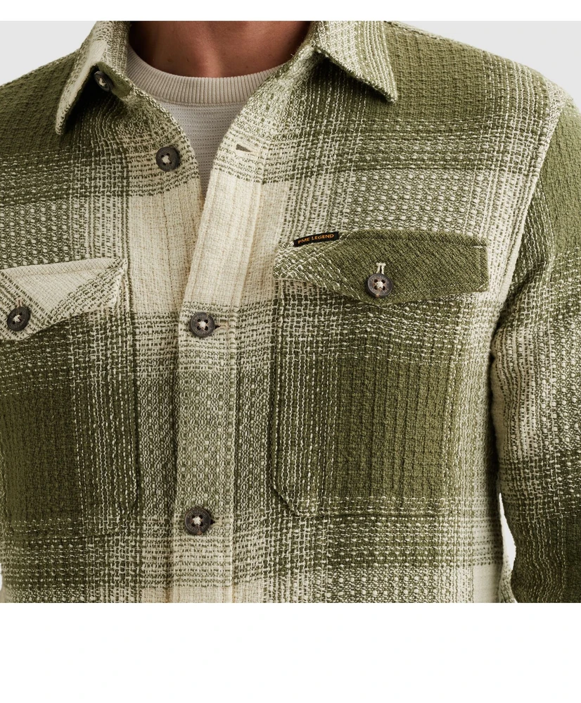 PME Legend Overhemd Geruit Regular Fit