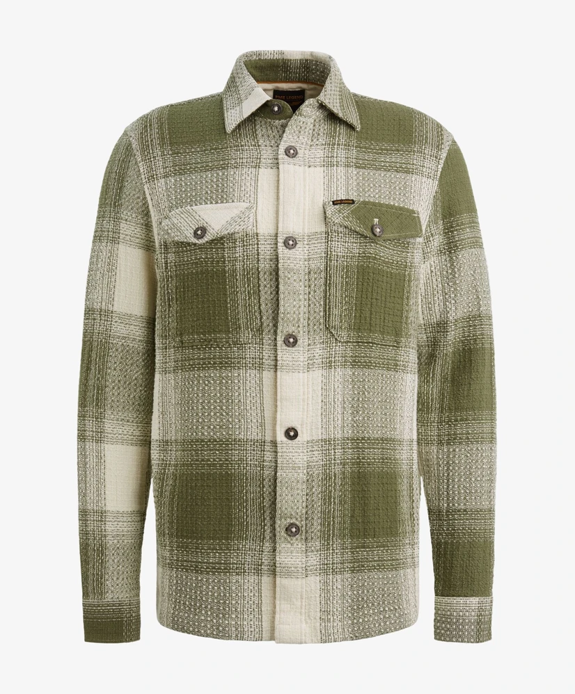 PME Legend Overhemd Geruit Regular Fit