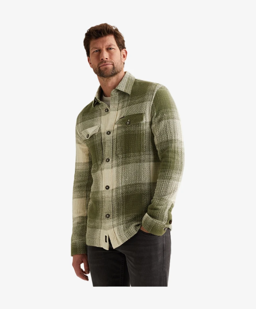 PME Legend Overhemd Geruit Regular Fit