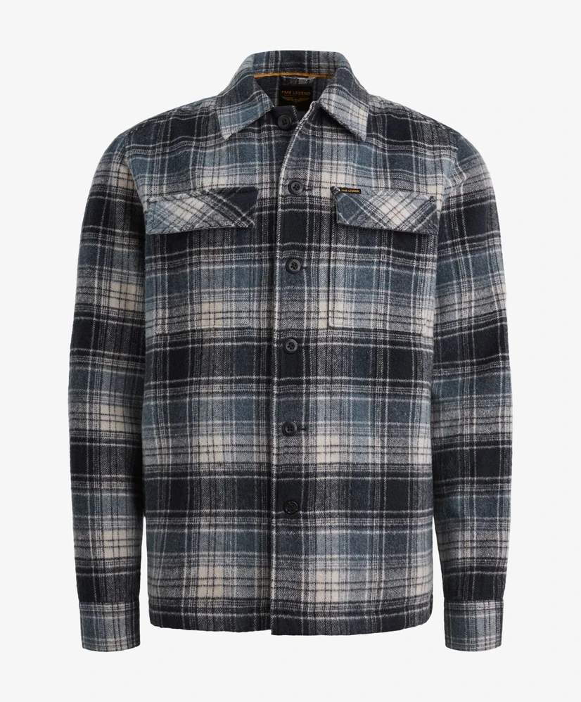 PME Legend Overhemd Geruit Regular Fit