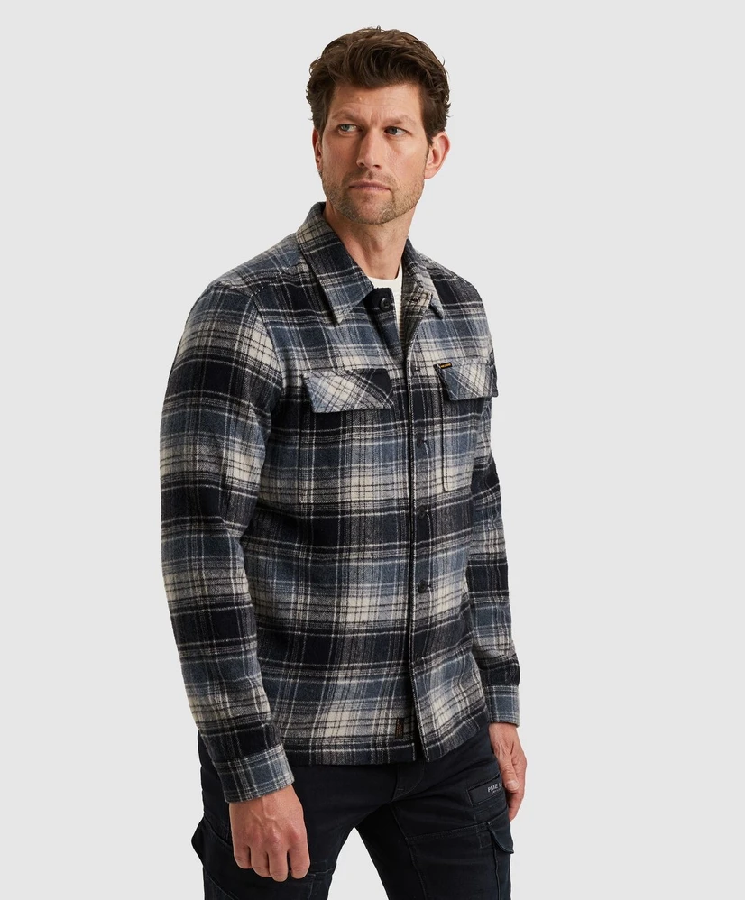 PME Legend Overhemd Geruit Regular Fit