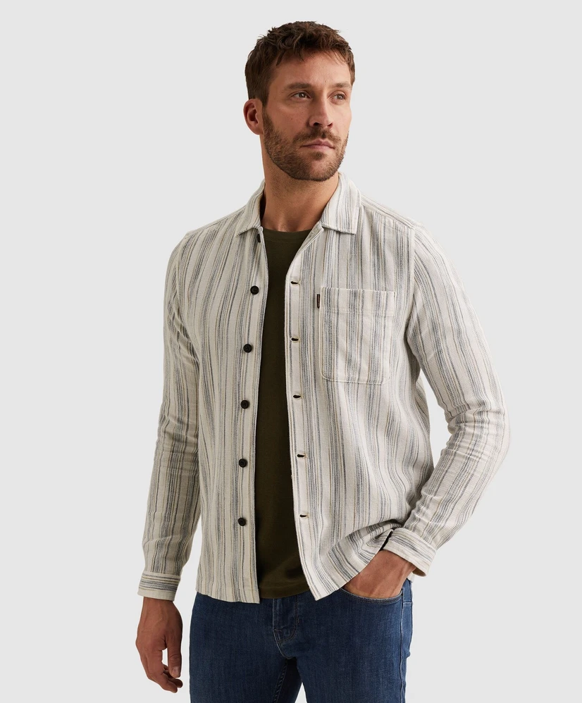 PME Legend Overshirt Gestreept