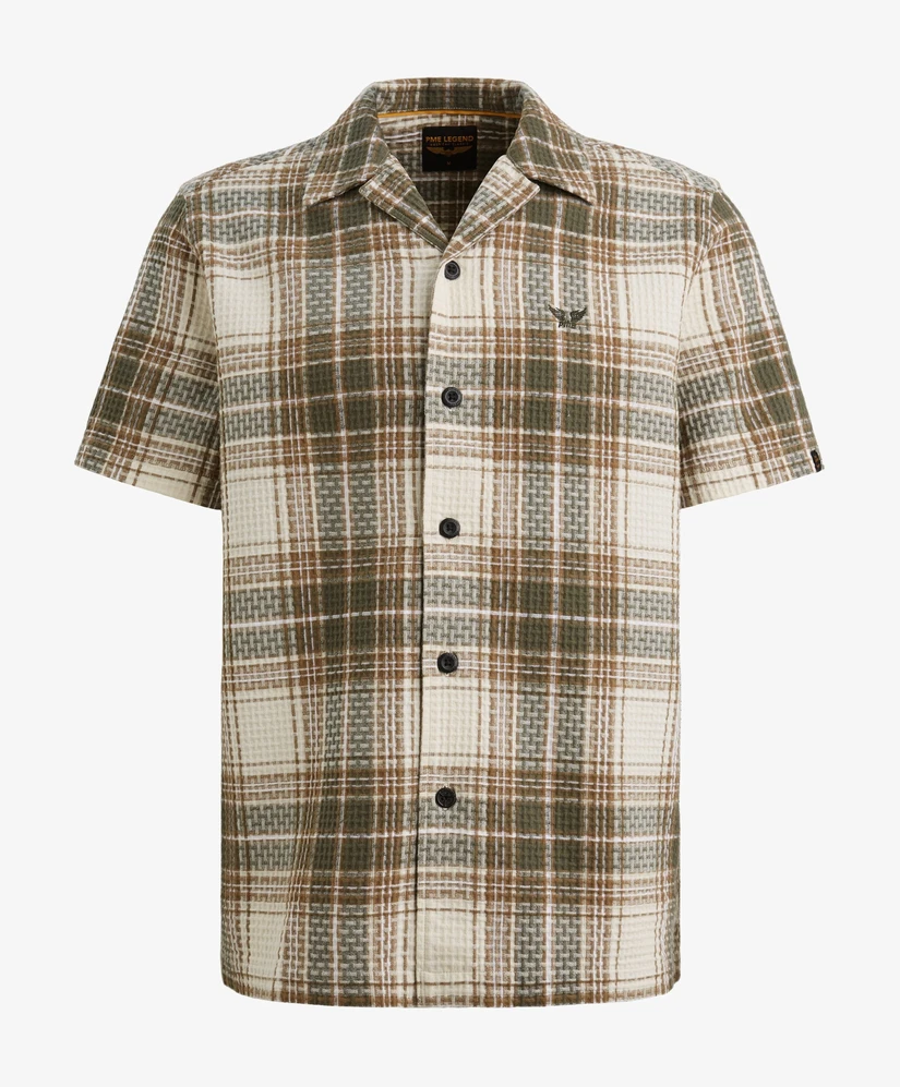 PME Legend Overshirt Ruitpatroon