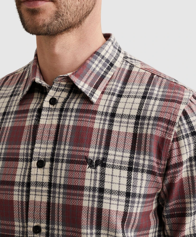 PME Legend Overshirt Ruitpatroon