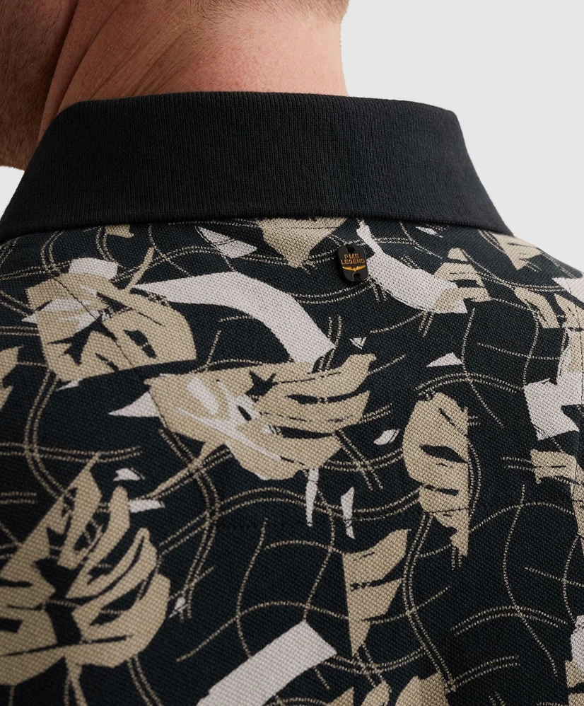 PME Legend Polo Allover Print