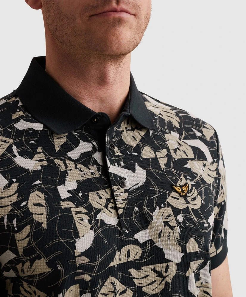 PME Legend Polo Allover Print