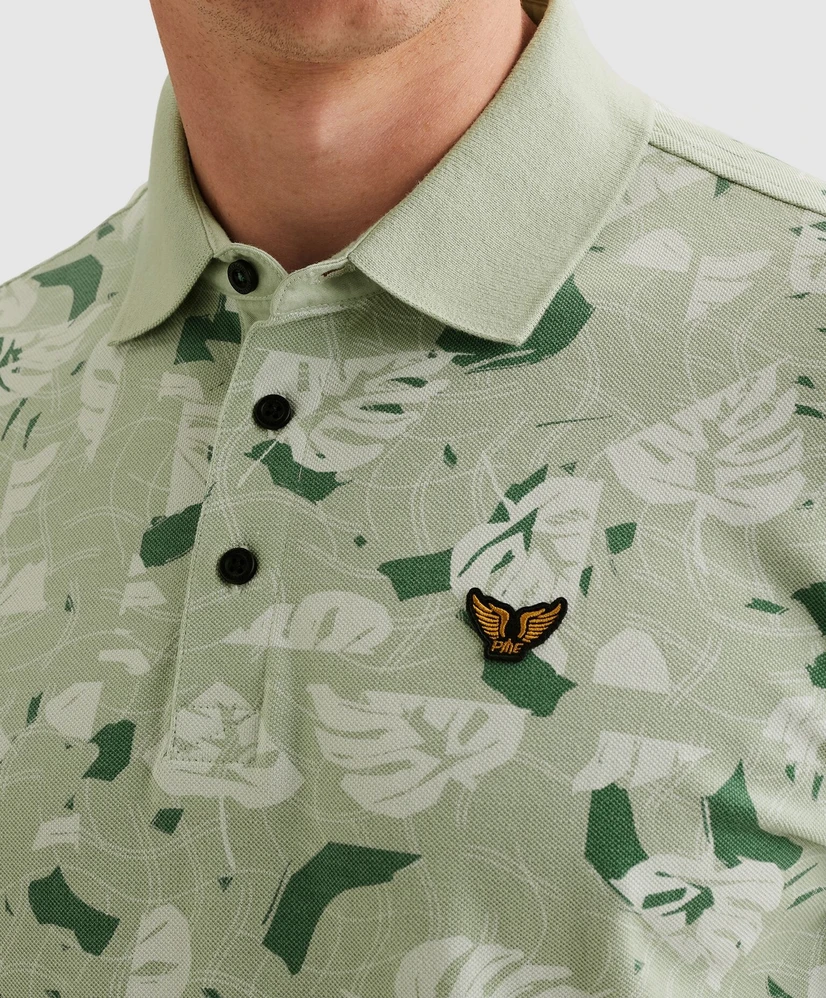 PME Legend Polo Allover Print