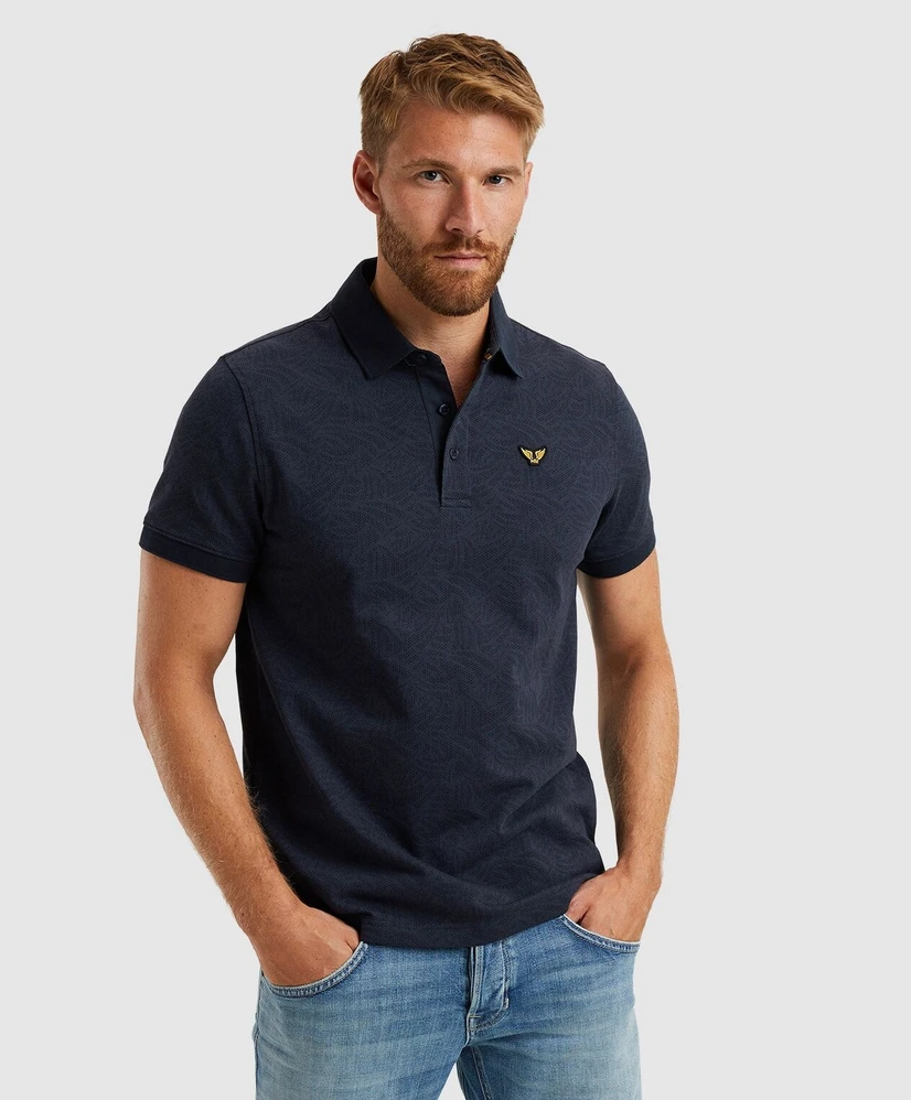 PME Legend Polo Allover Print