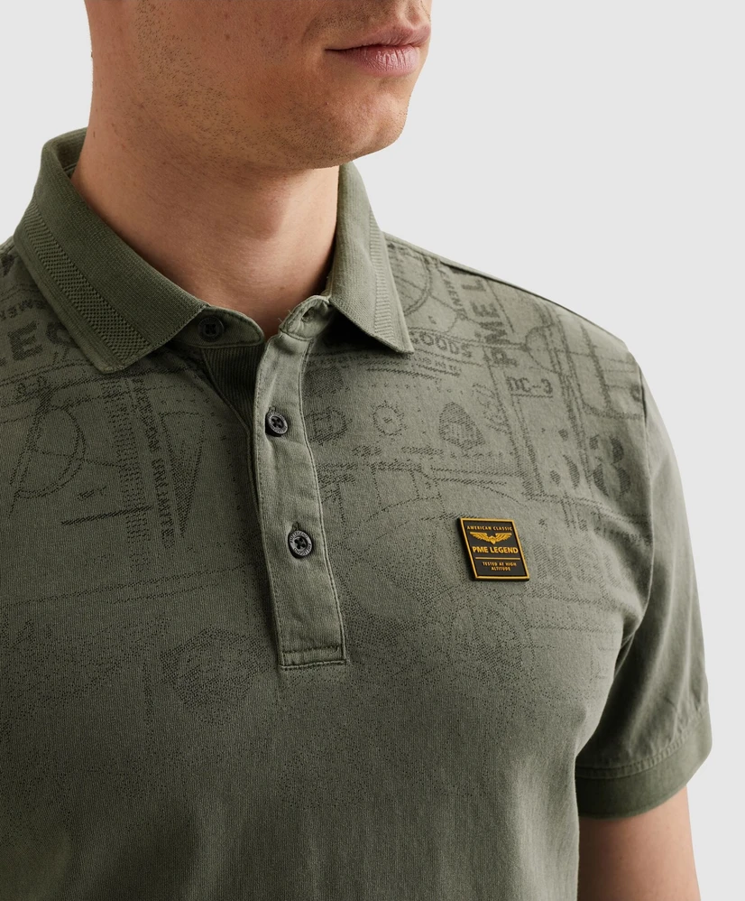 PME Legend Polo Garment Dye