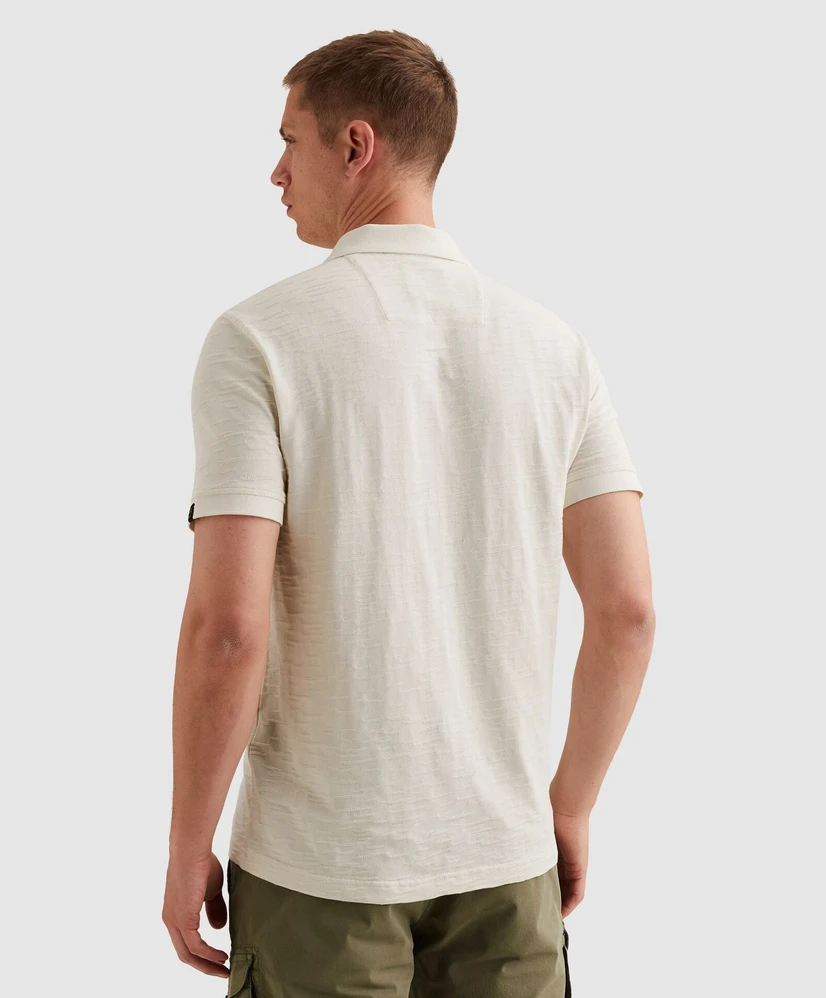 PME Legend Polo Jacquard Patroon