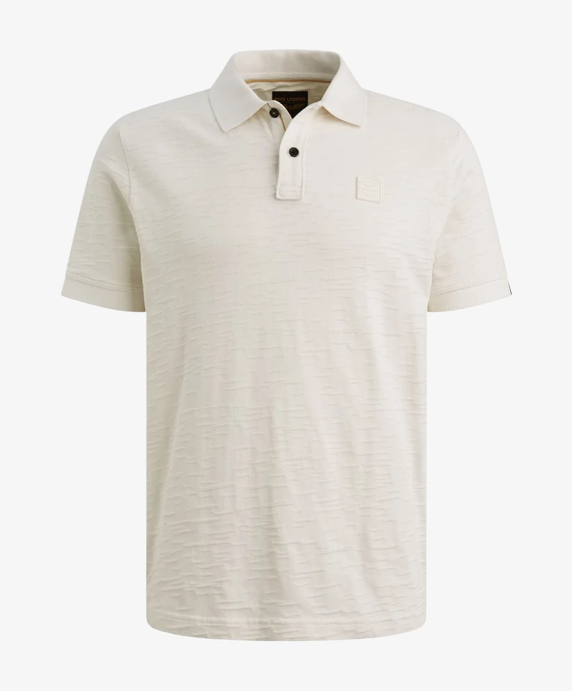 PME Legend Polo Jacquard Patroon