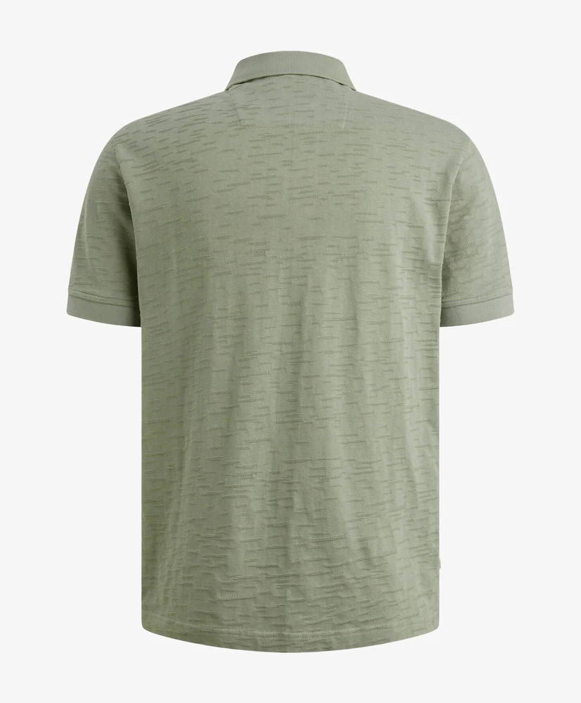 PME Legend Polo Jacquard Patroon
