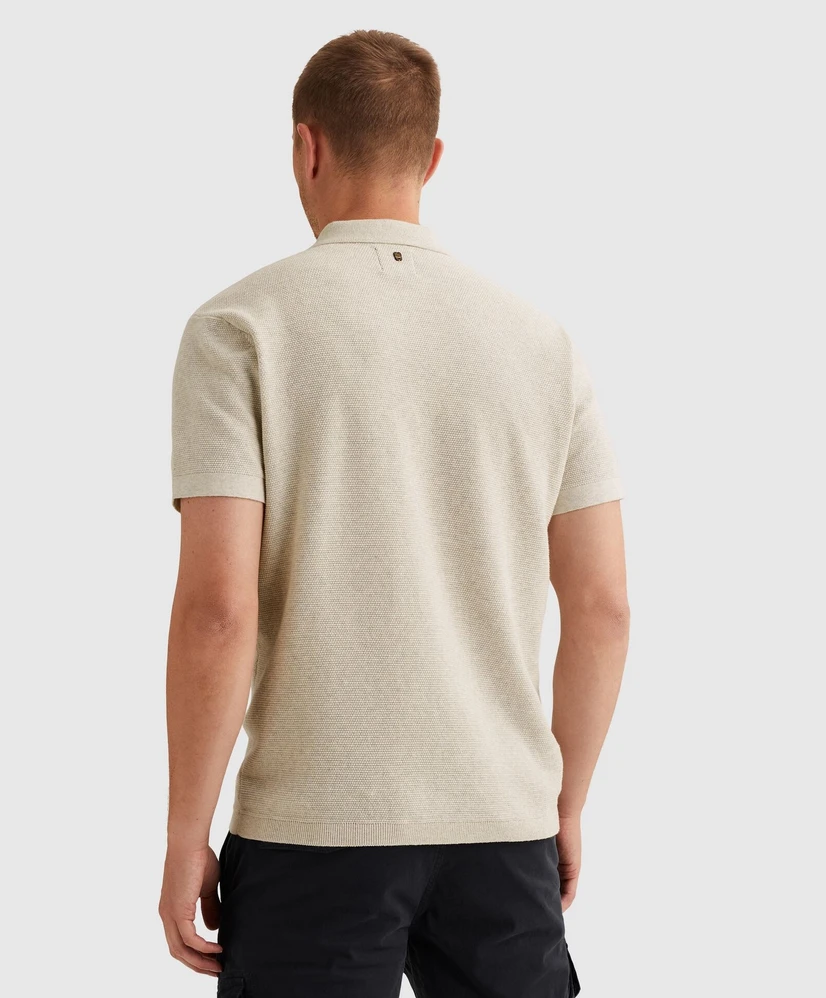 PME Legend Polo Wafel Structuur