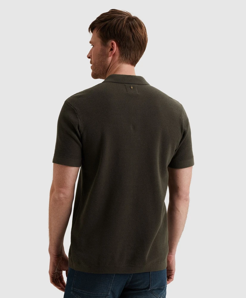 PME Legend Polo Wafel Structuur