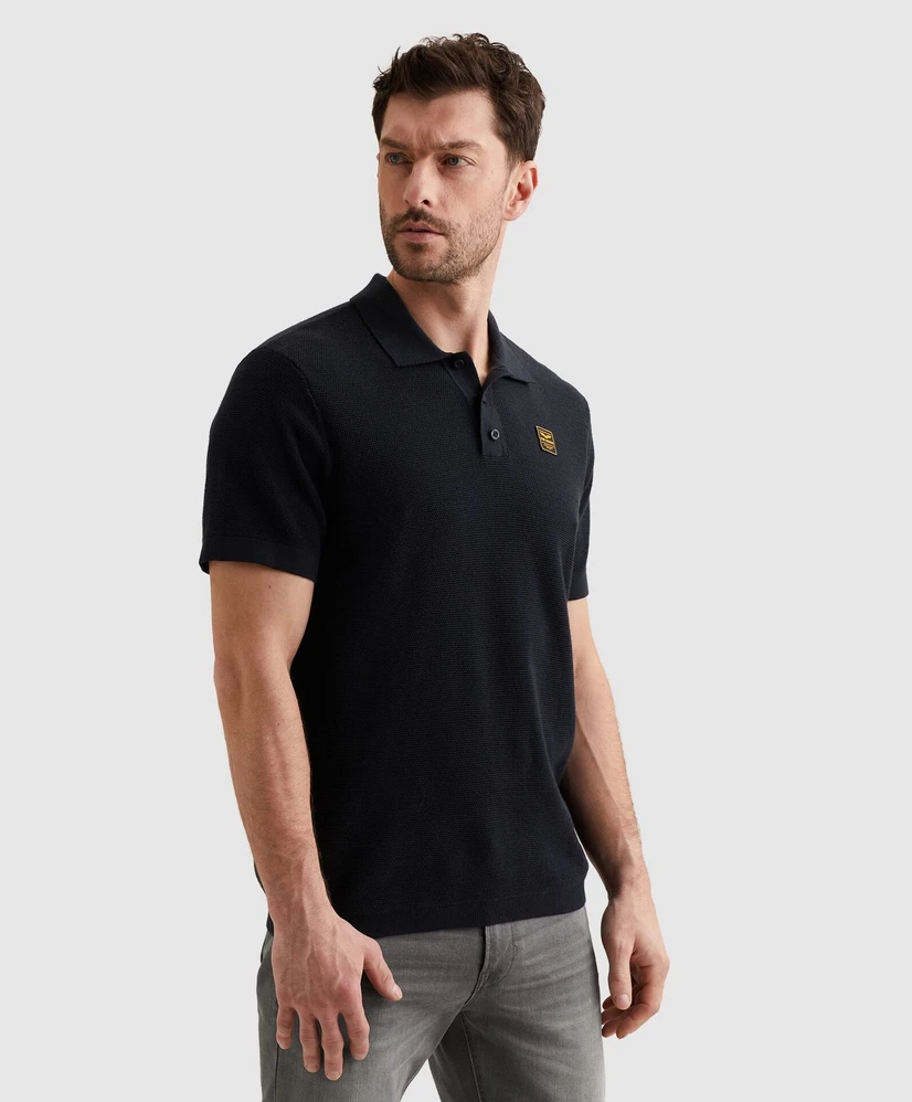 PME Legend Polo Wafel Structuur